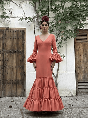 VESTIDO CARMEN CORAL