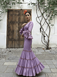 VESTIDO CARMEN MALVA LUNAR CALDERA - Miniatura 2