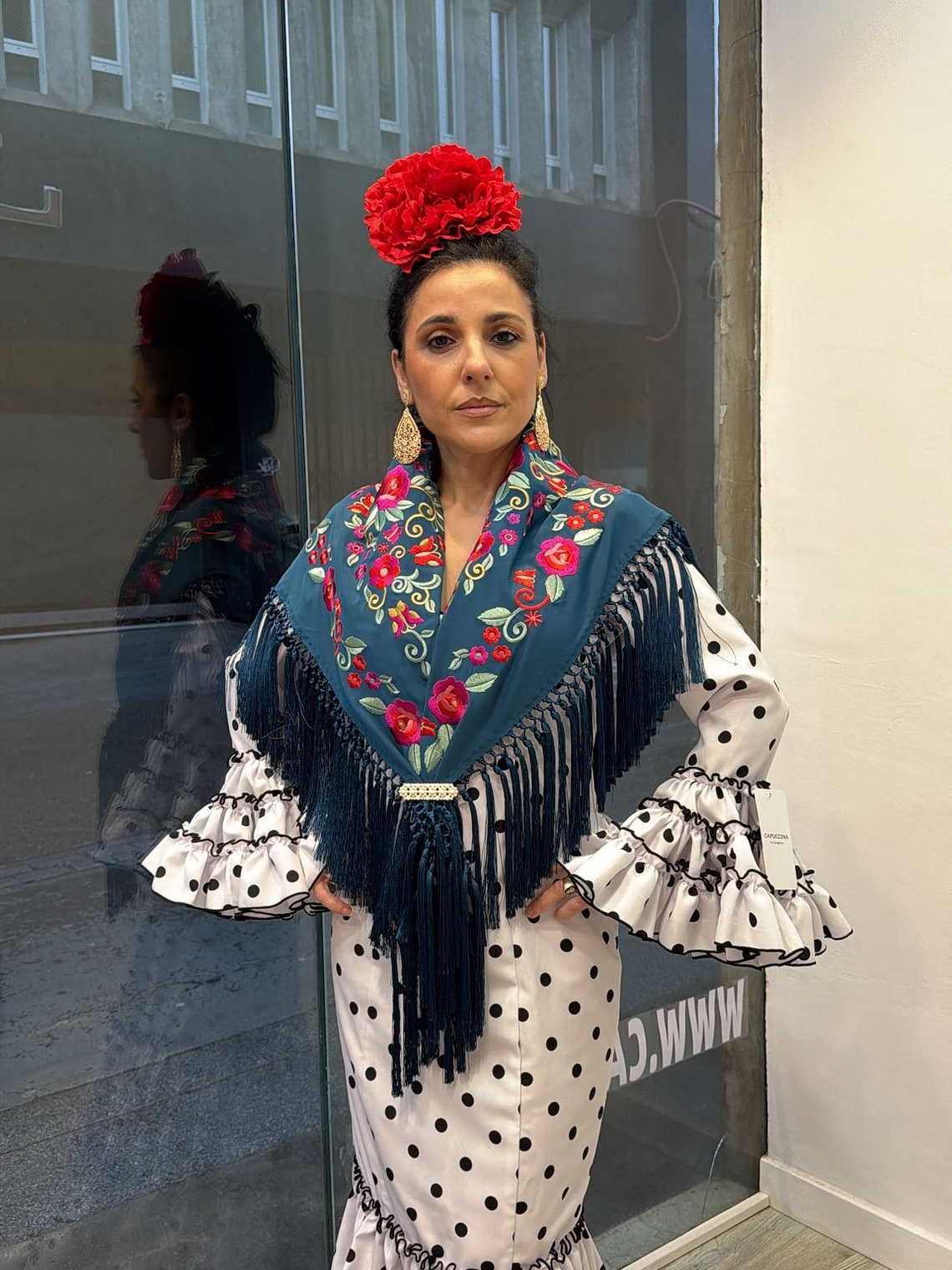 MANTONCILLO AZUL PETRÓLEO 1