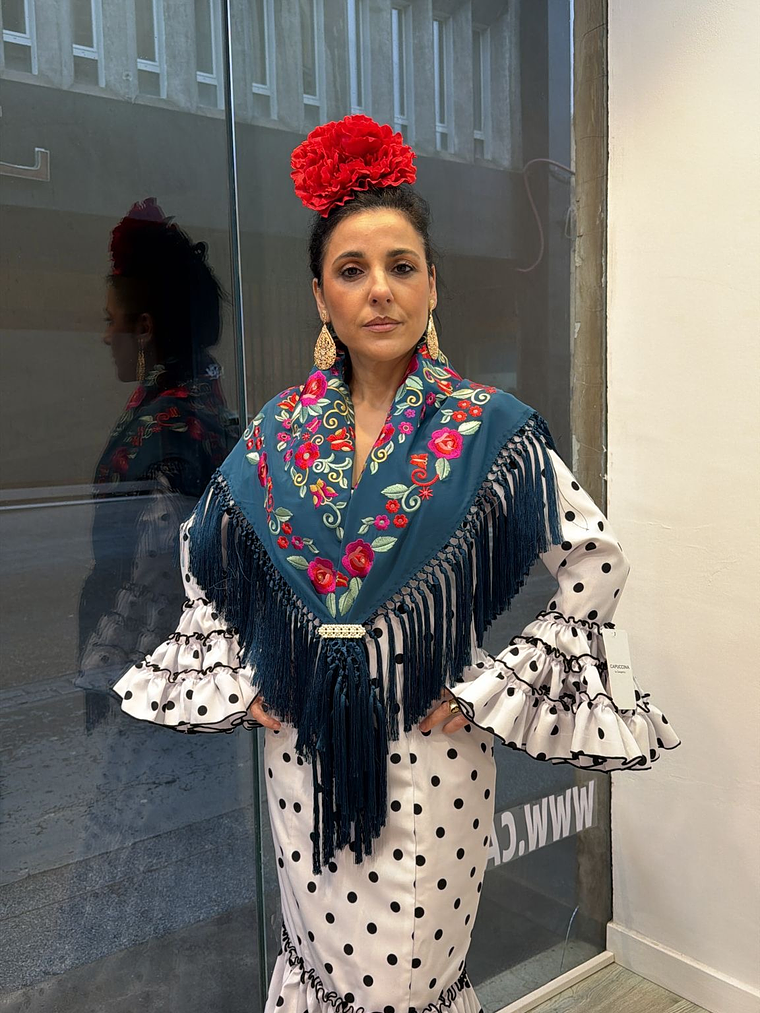 MANTONCILLO AZUL PETRÓLEO 1