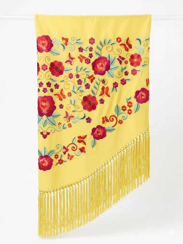 MANTONCILLO AMARILLO CLARO 1