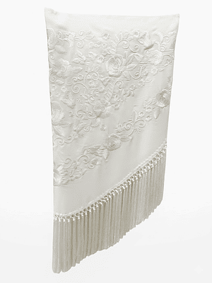 MANTONCILLO BLANCO LISO