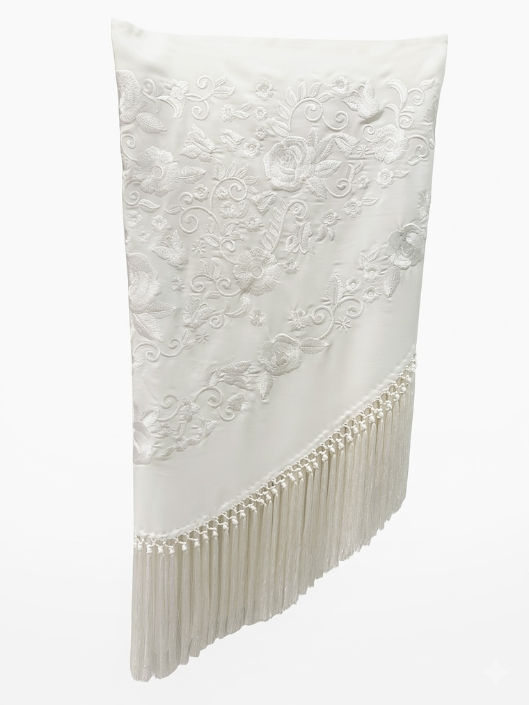 MANTONCILLO BLANCO LISO 1