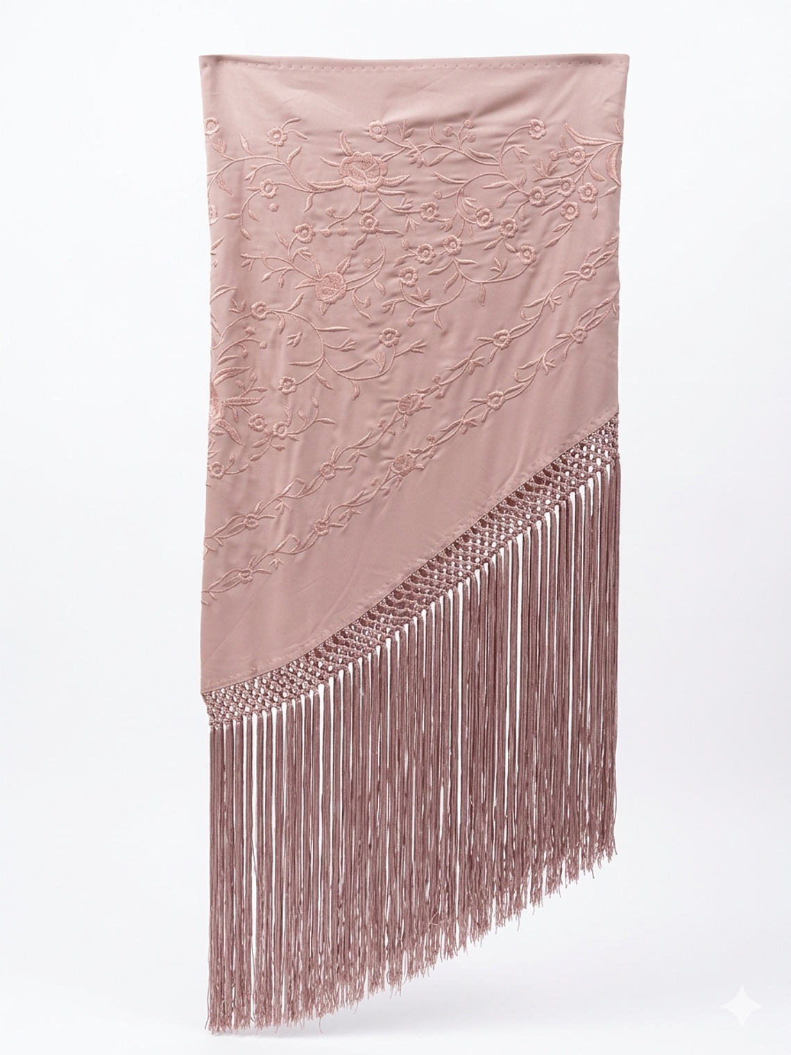 MANTONCILLO ROSA PALO FLECO LARGO LISO 1