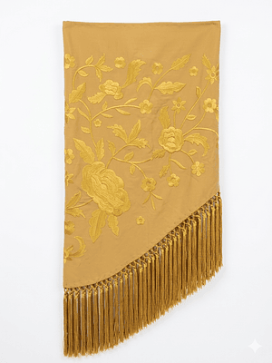 MANTONCILLO DORADO LISO