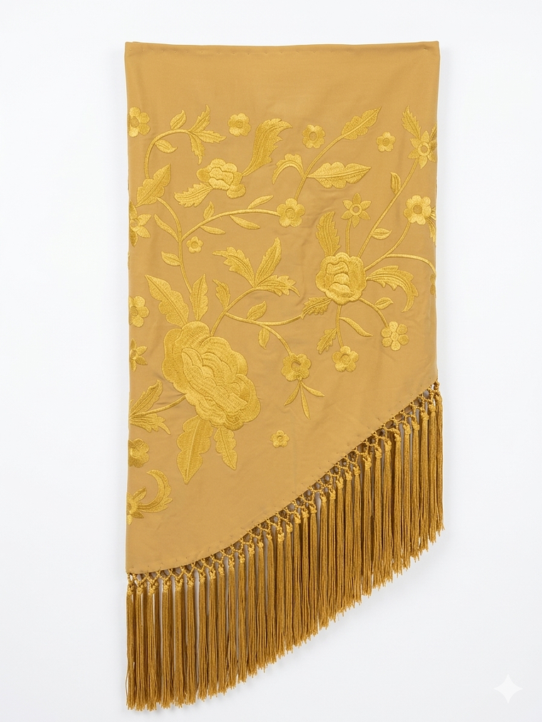 MANTONCILLO DORADO LISO 1