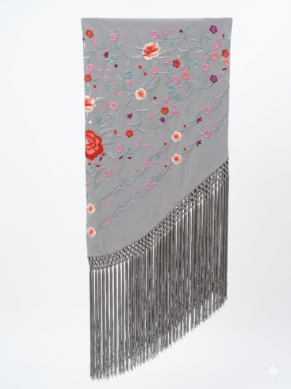 MANTONCILLO GRIS FLECO LARGO 1