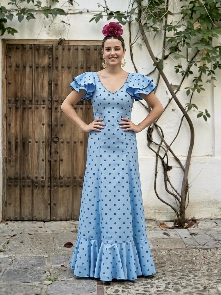 BATA CELESTE LUNAR AZULINA  1