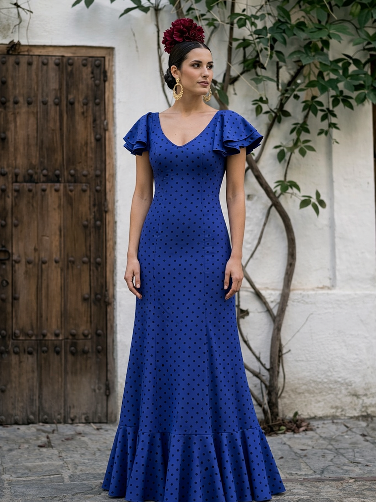 BATA AZULINA LUNAR NEGRO 1