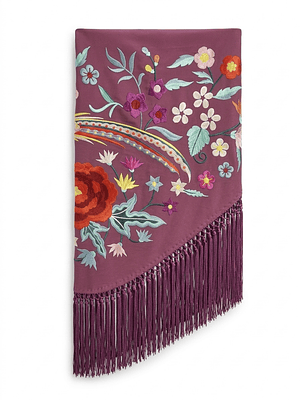 MANTONCILLO CIRUELA FLOR-PÁJARO 