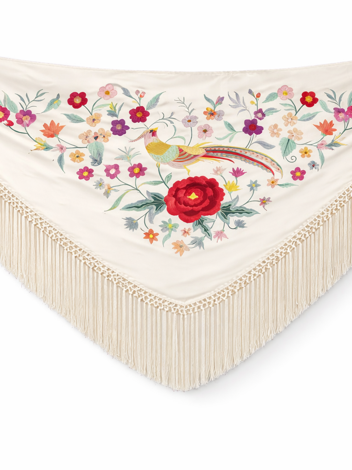 MANTONCILLO BLANCO FLOR-PÁJARO  1