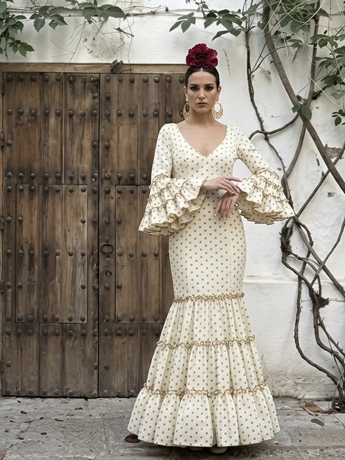 VESTIDO CARMEN BEIGE LUNAR ARENA 1