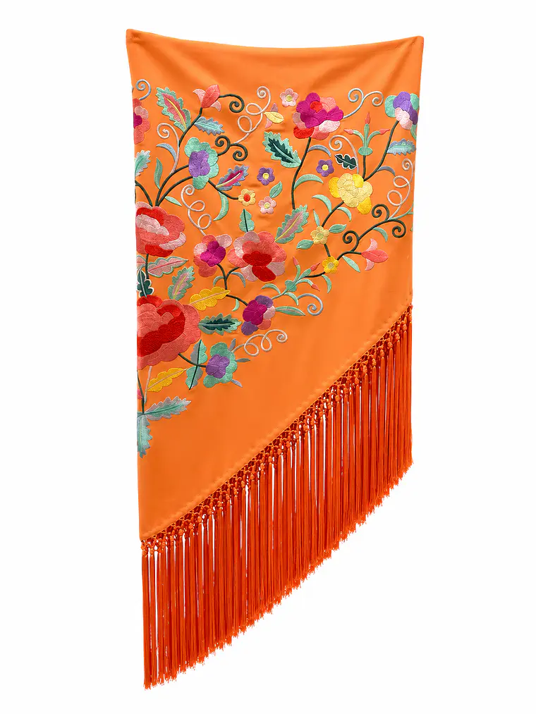MANTONCILLO FERIA NARANJA 1