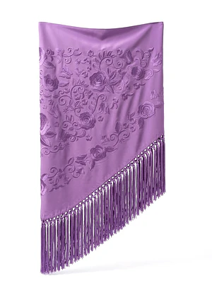 MANTONCILLO LILA LISO