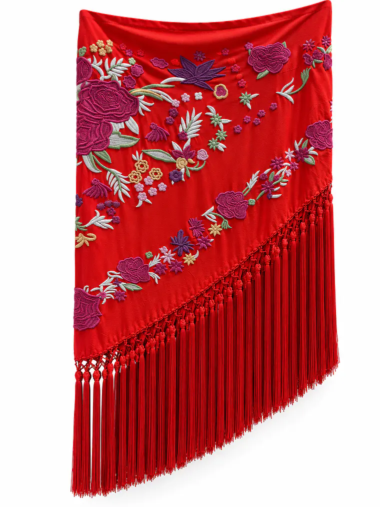MANTONCILLO CARLOTA ROJO 1