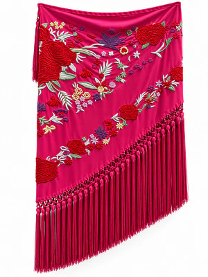 MANTONCILLO CARLOTA FUCSIA