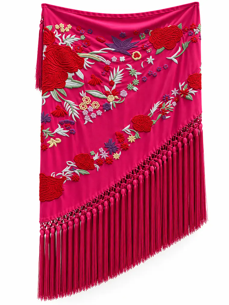 MANTONCILLO CARLOTA FUCSIA 1