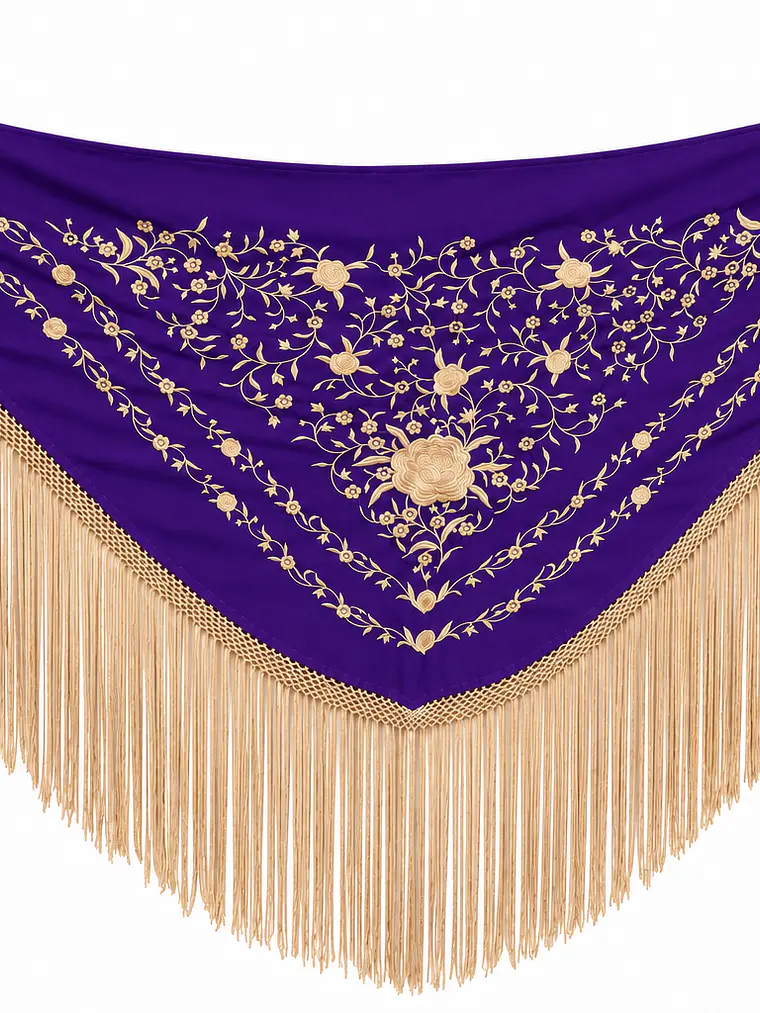 MANTONCILLO GOLD MORADO 2