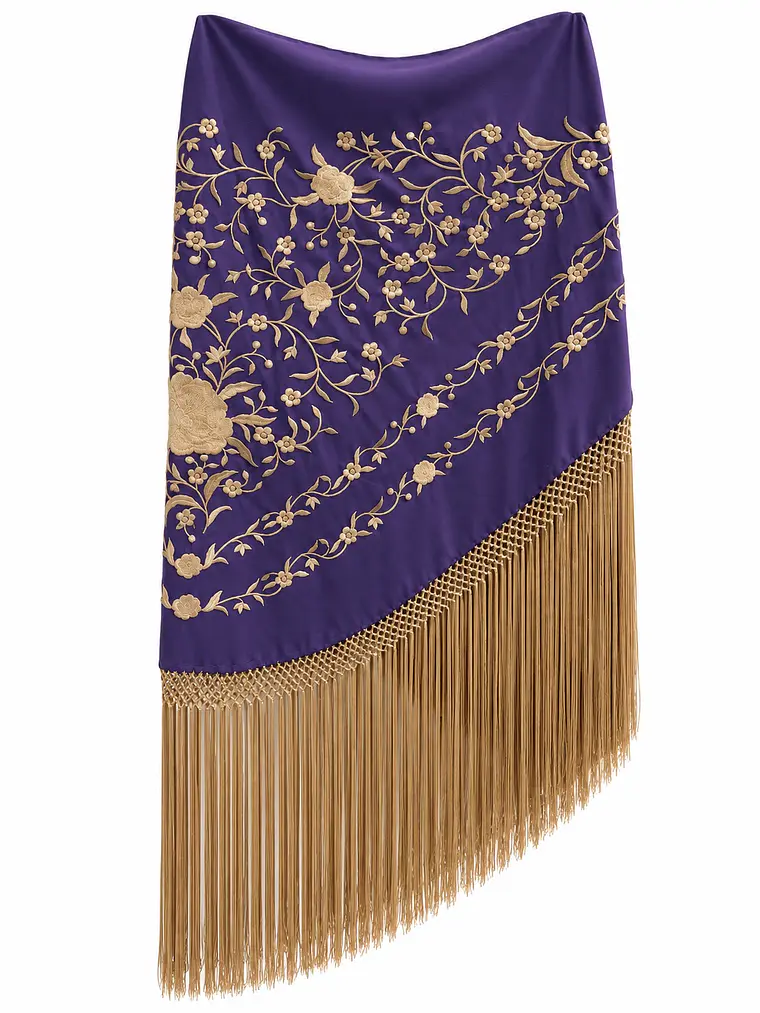 MANTONCILLO GOLD MORADO 1