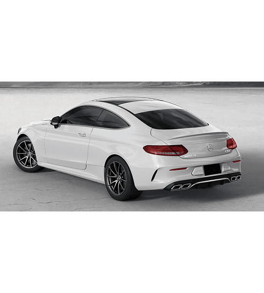 Aileron Mercedes C classe coupé W205 look 63 AMG 