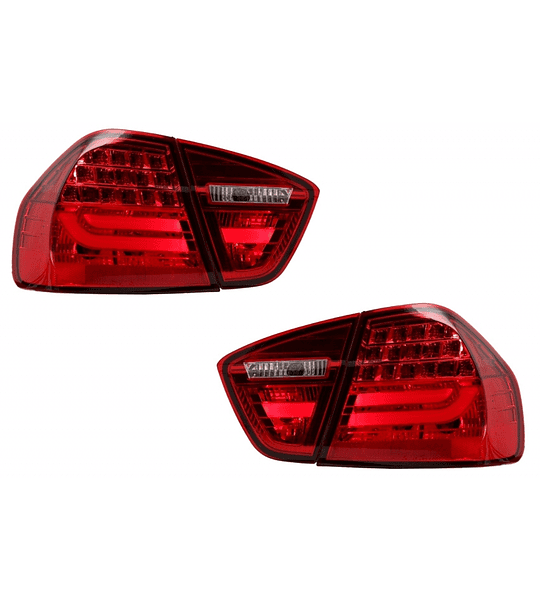 Farolins LED Light Bar LCI Design Red/Smoke BMW série 3 E9