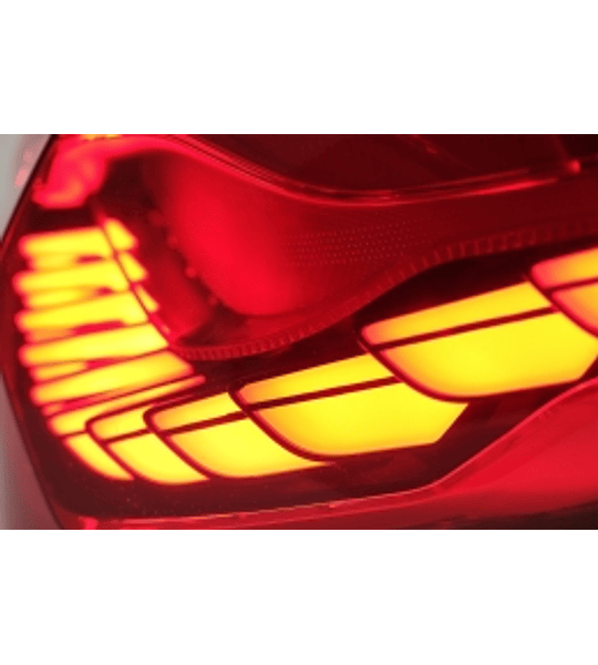 Farolins OLED Red Clear BMW série 4 F32 F33 F36 M4 F82 F83