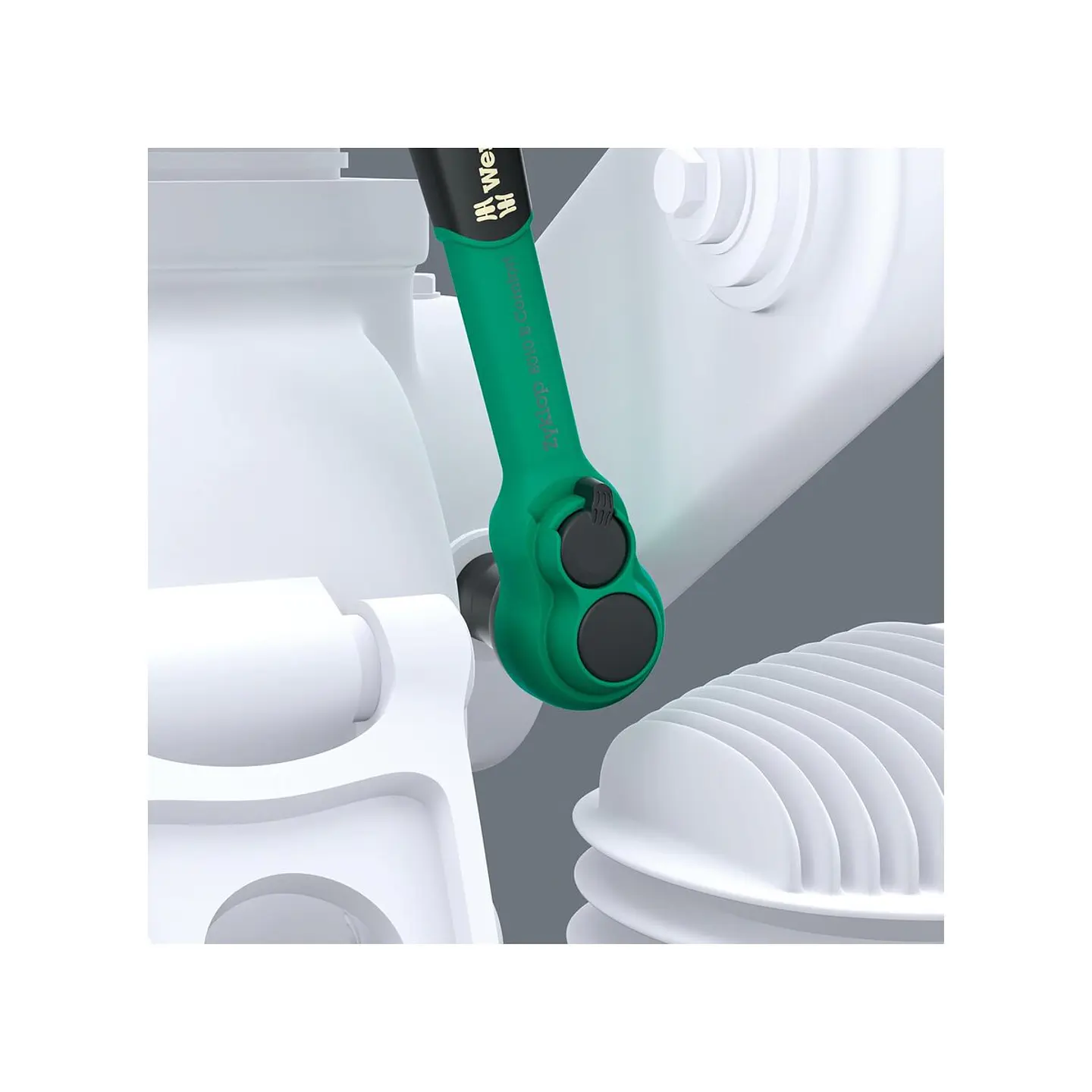 Juego de ratchet Zyklop Comfort 3/8