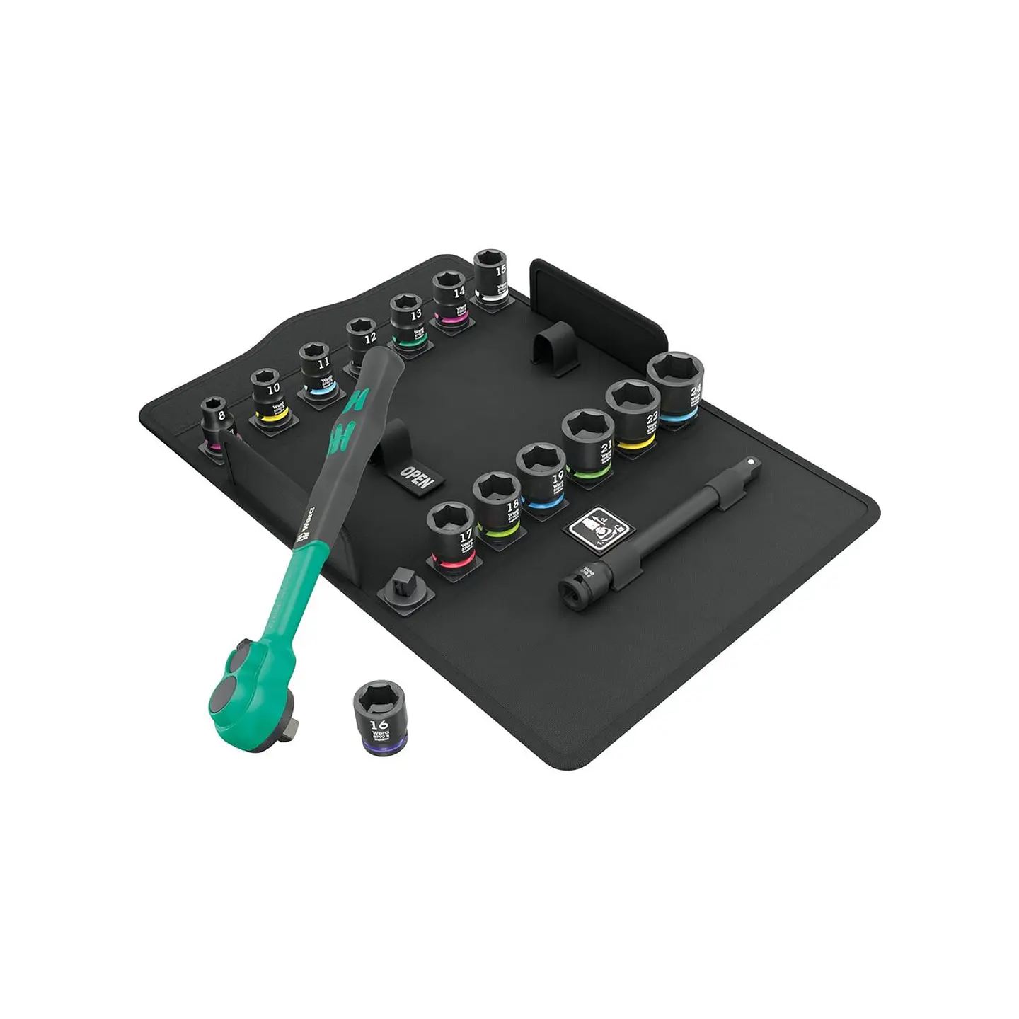 Juego de ratchet Zyklop Comfort 3/8