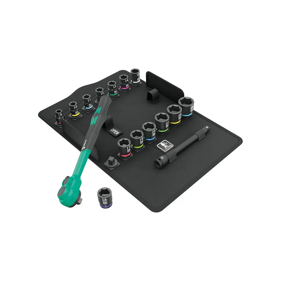 Juego de ratchet Zyklop Comfort 3/8