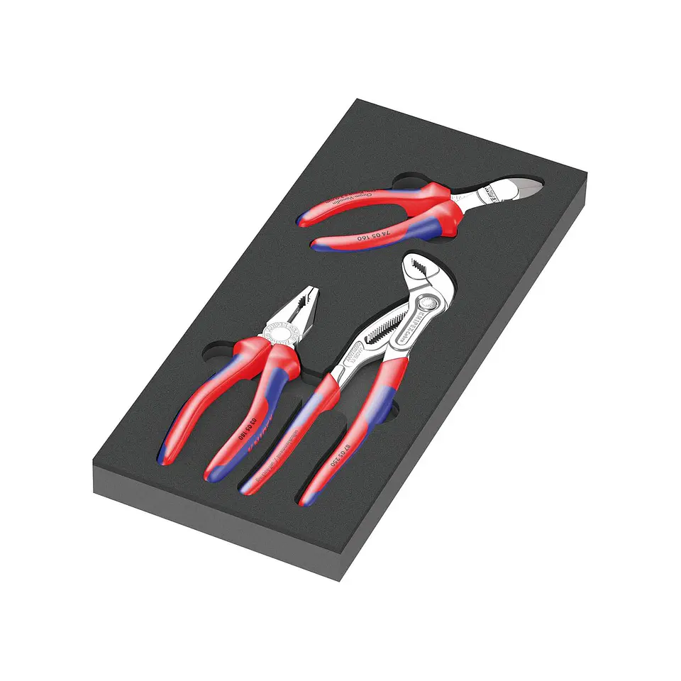 Wera 9880 Bandeja de Espuma para Juego de Tenazas KNIPEX Set 1 1