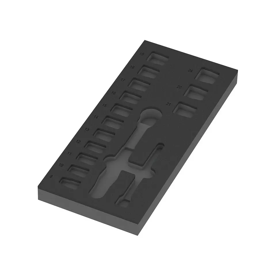 Wera 9824 Bandeja de Espuma para Zyklop Comfort Set 1 3/8