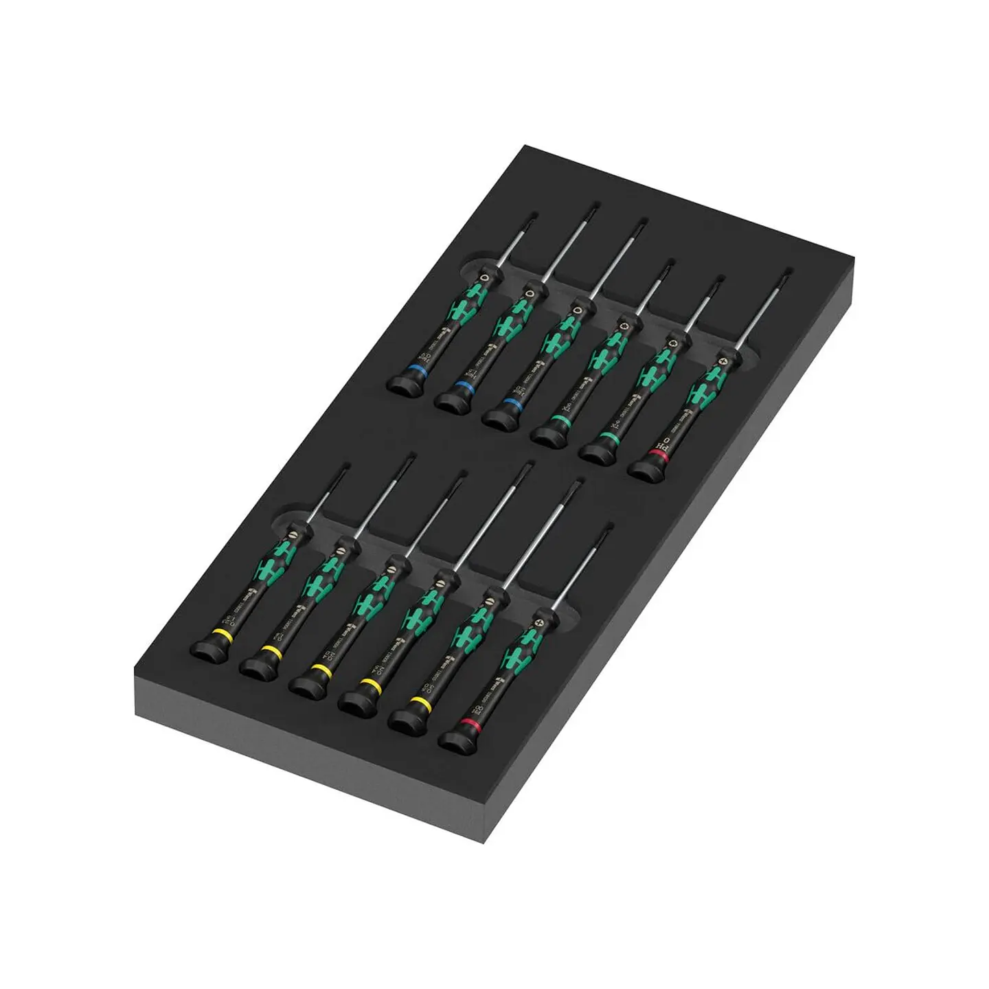 Wera 9816 Bandeja de Espuma para Destornilladores Kraftform Micro Set 2 1