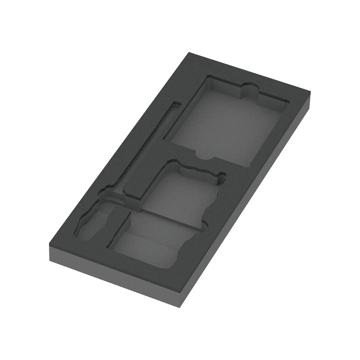 Wera 9850 Bandeja de Espuma para Kraftform Kompakt y Tool-Check PLUS Set 1 2
