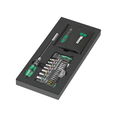 Wera 9850 Bandeja de Espuma para Kraftform Kompakt y Tool-Check PLUS Set 1