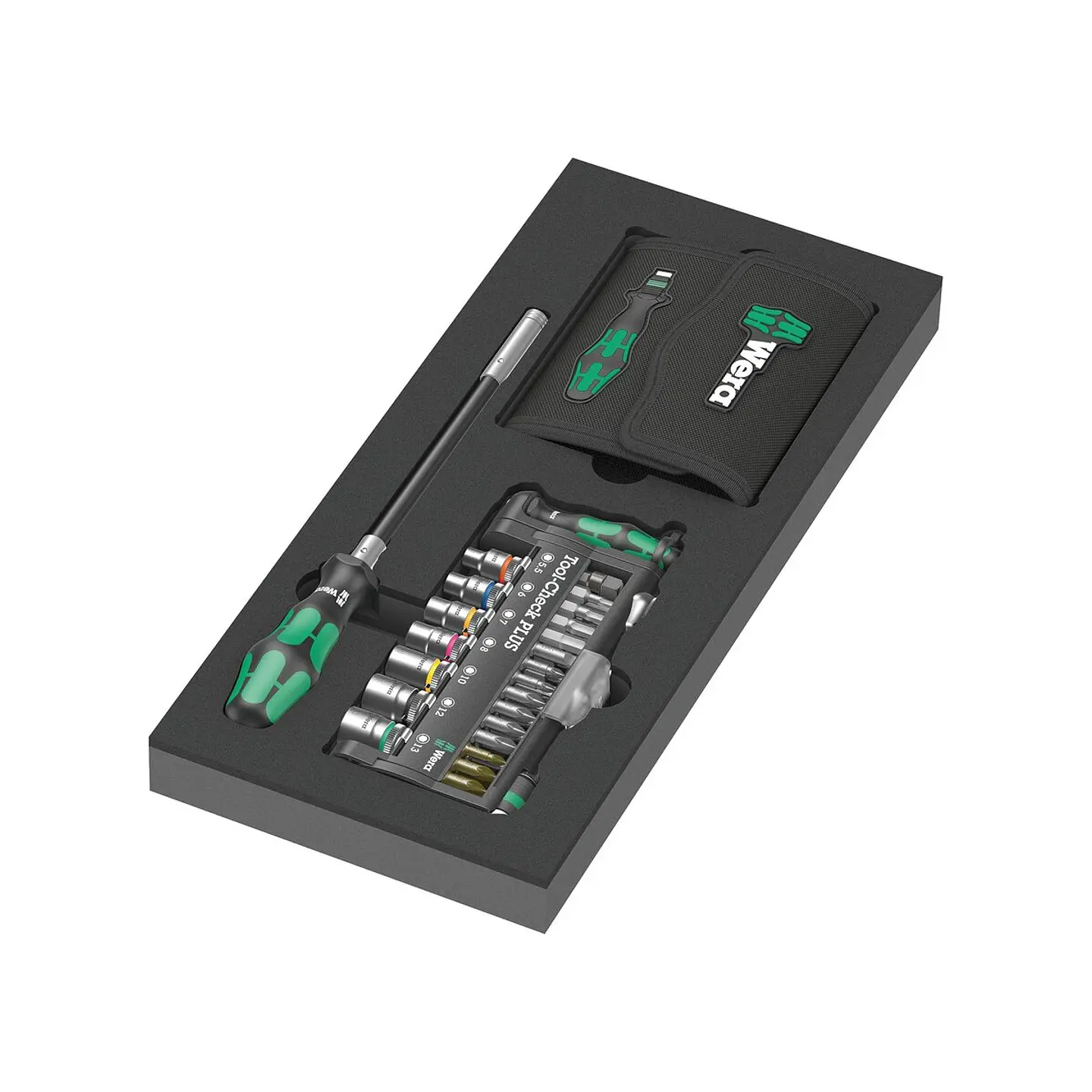 Wera 9850 Bandeja de Espuma para Kraftform Kompakt y Tool-Check PLUS Set 1 1