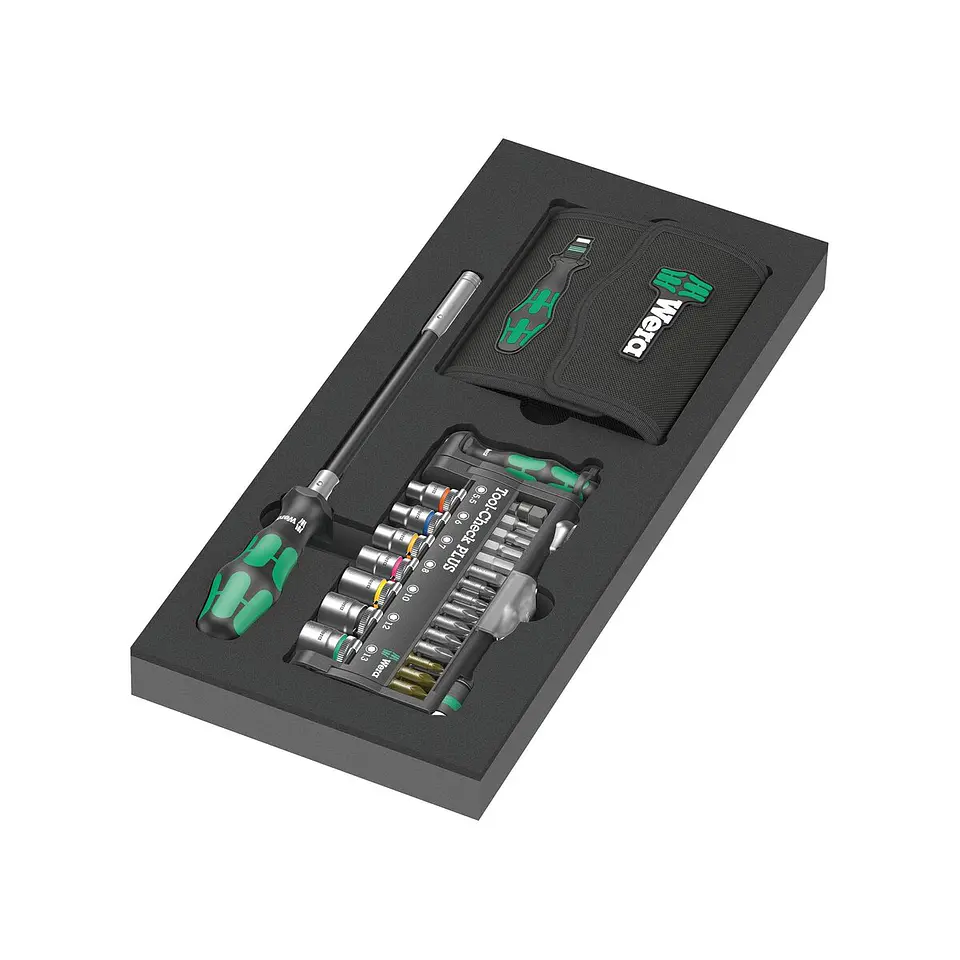 Wera 9850 Bandeja de Espuma para Kraftform Kompakt y Tool-Check PLUS Set 1 1