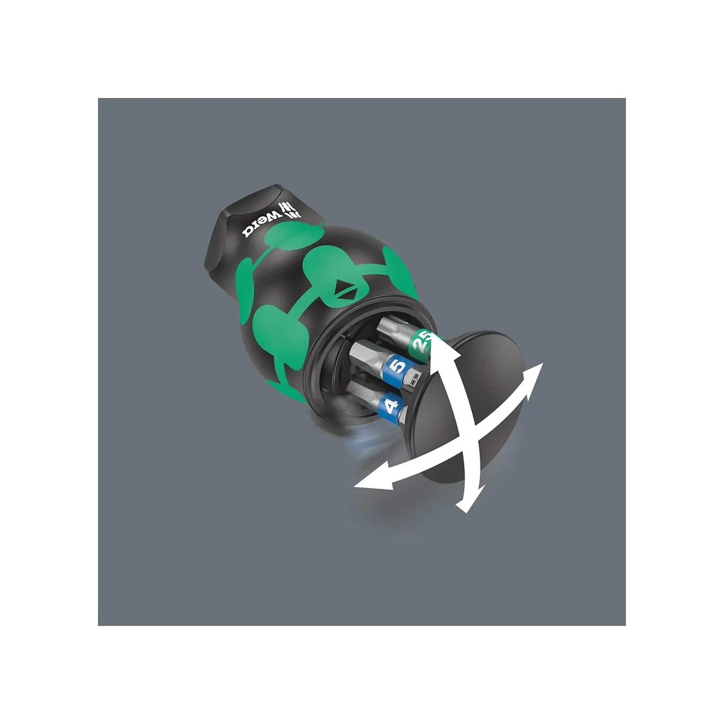 Wera Kraftform Kompakt Stubby Recámara 3, 6 Piezas 5