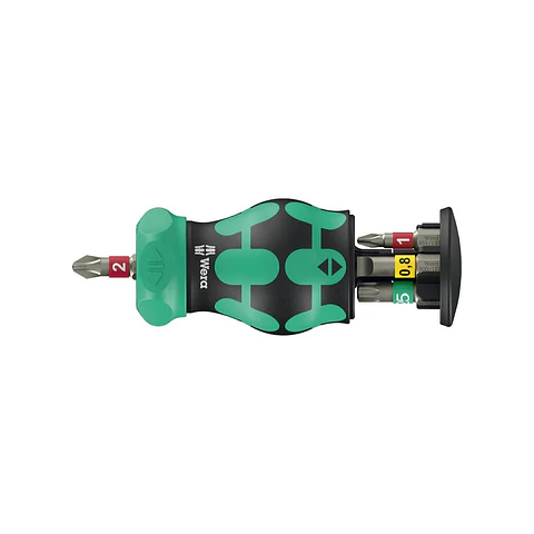Wera Kraftform Kompakt Stubby Recámara RA 1, 6 Piezas