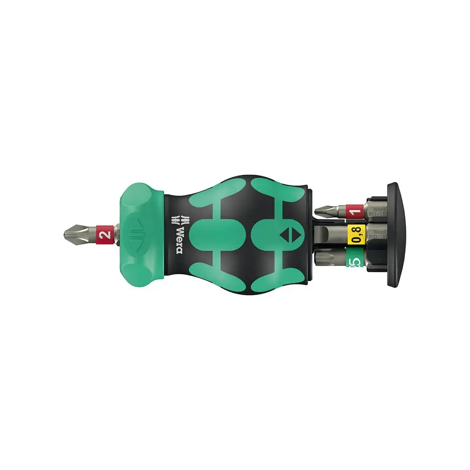 Wera Kraftform Kompakt Stubby Recámara RA 1, 6 Piezas 1