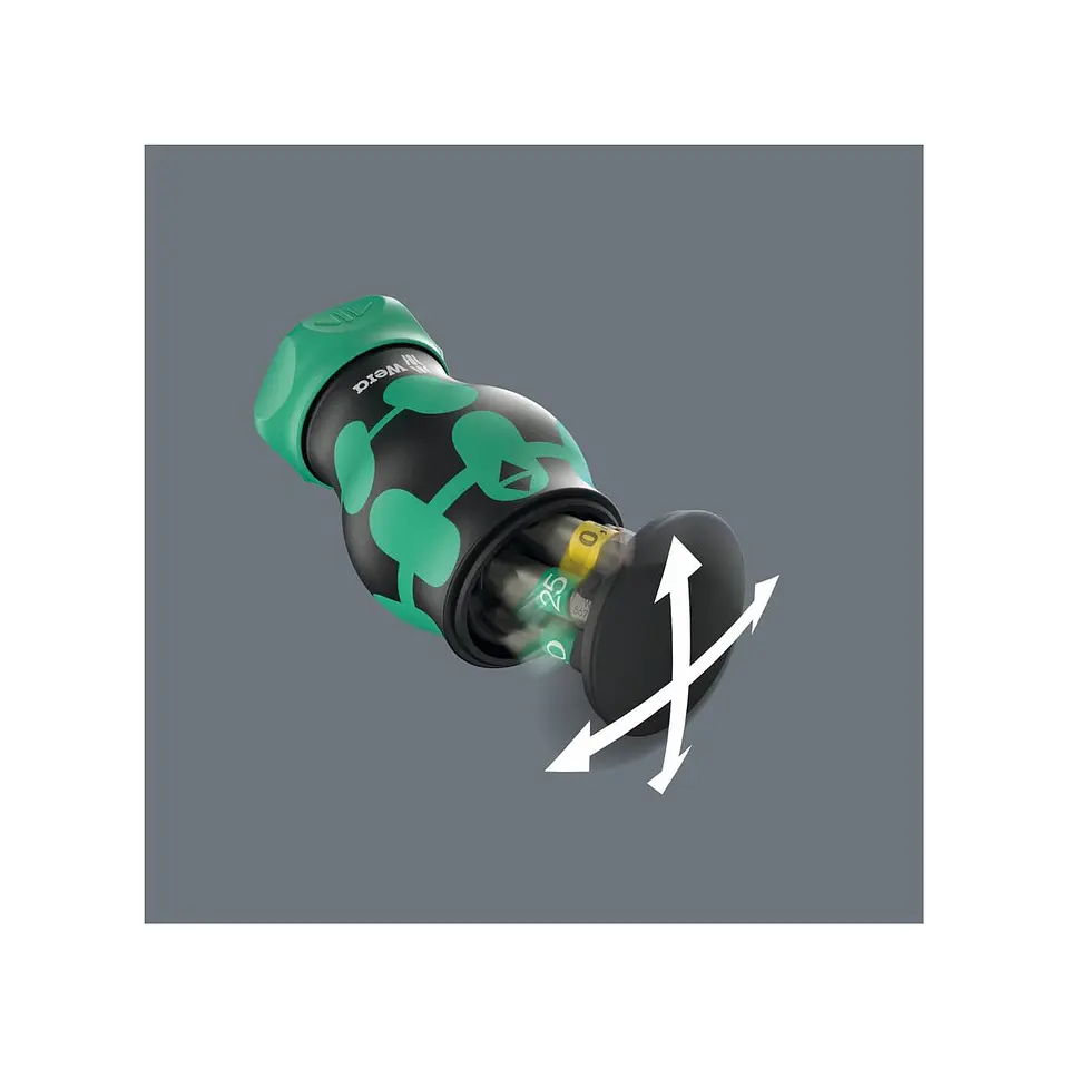Wera Kraftform Kompakt Stubby Recámara RA 1, 6 Piezas 6