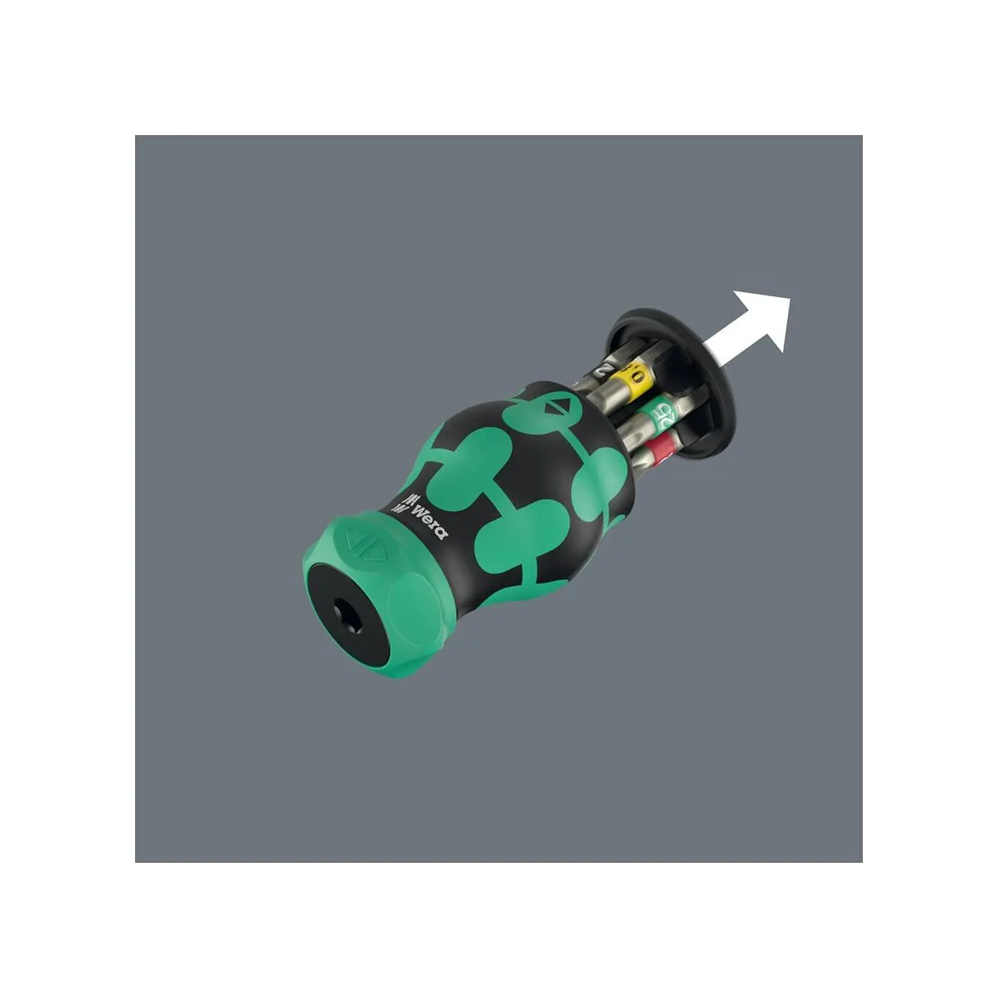 Wera Kraftform Kompakt Stubby Recámara RA 2, 6 Piezas 5