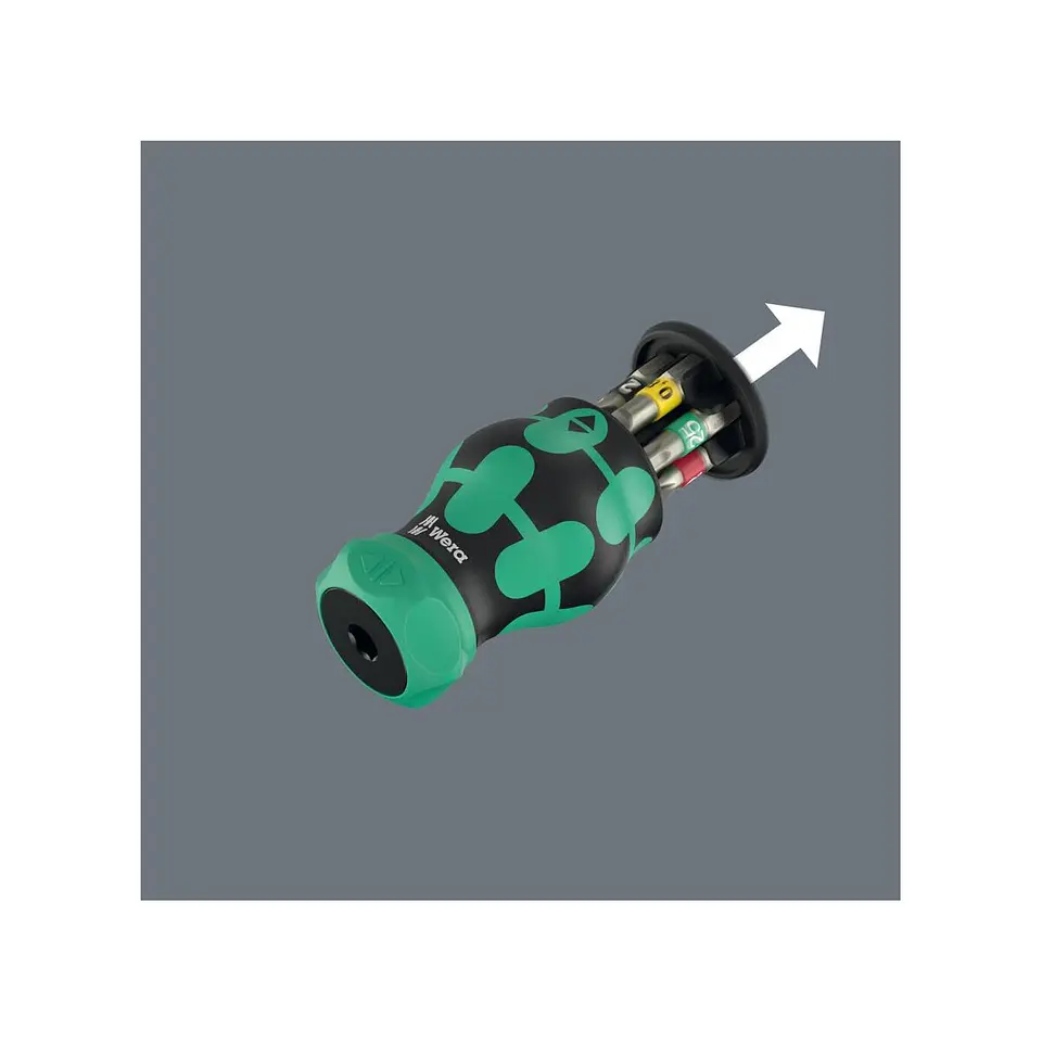 Wera Kraftform Kompakt Stubby Recámara RA 2, 6 Piezas 5