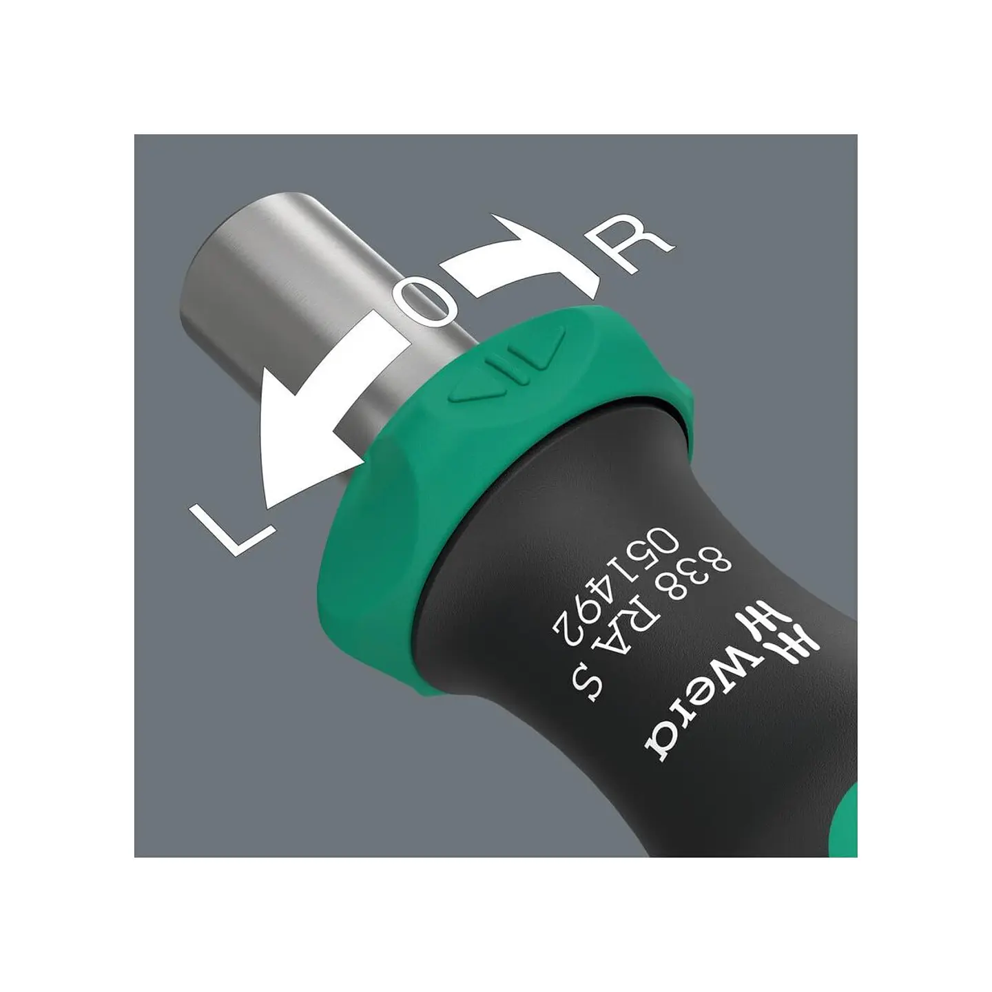 Wera 838 RA S Porta-Puntas con Función de Carraca 1/4