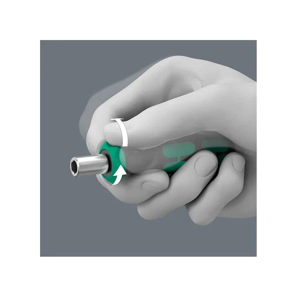 Wera 838 RA S Porta-Puntas con Función de Carraca 1/4