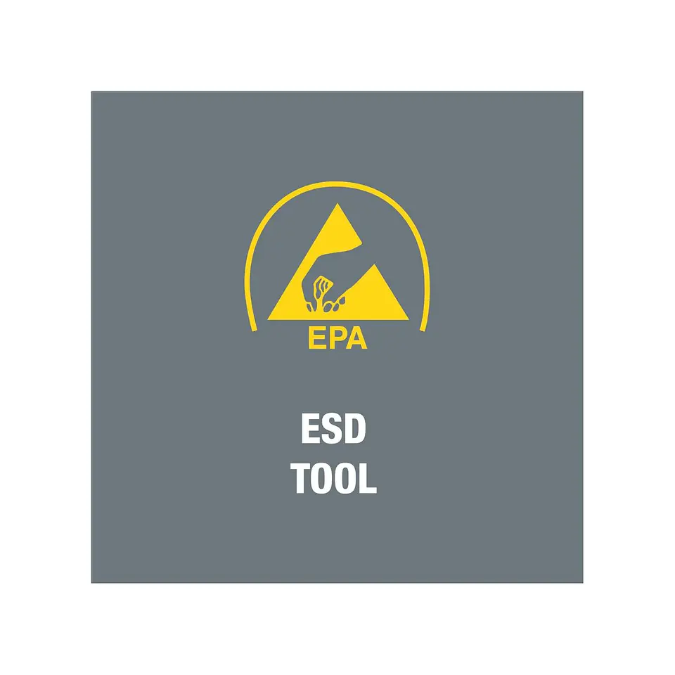 Wera 813 R ESD Porta-Puntas Rapidaptor Antiestático 1/4