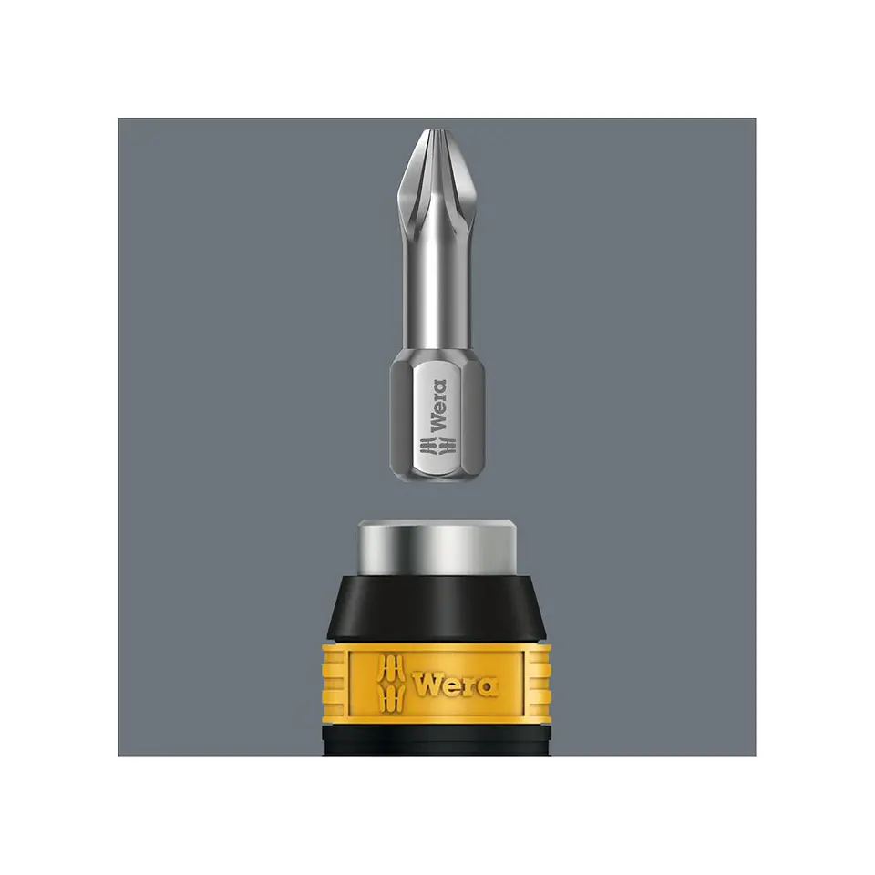 Wera 813 R ESD Porta-Puntas Rapidaptor Antiestático 1/4