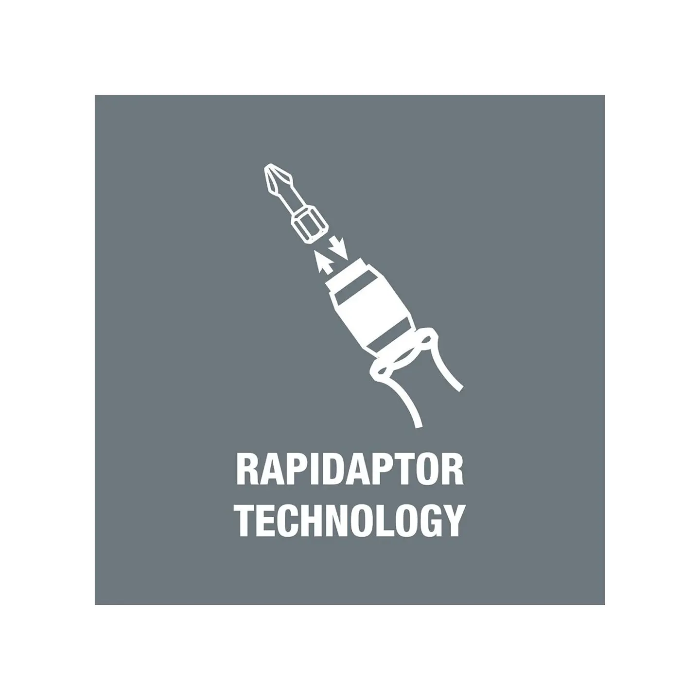 Wera 813 R ESD Porta-Puntas Rapidaptor Antiestático 1/4