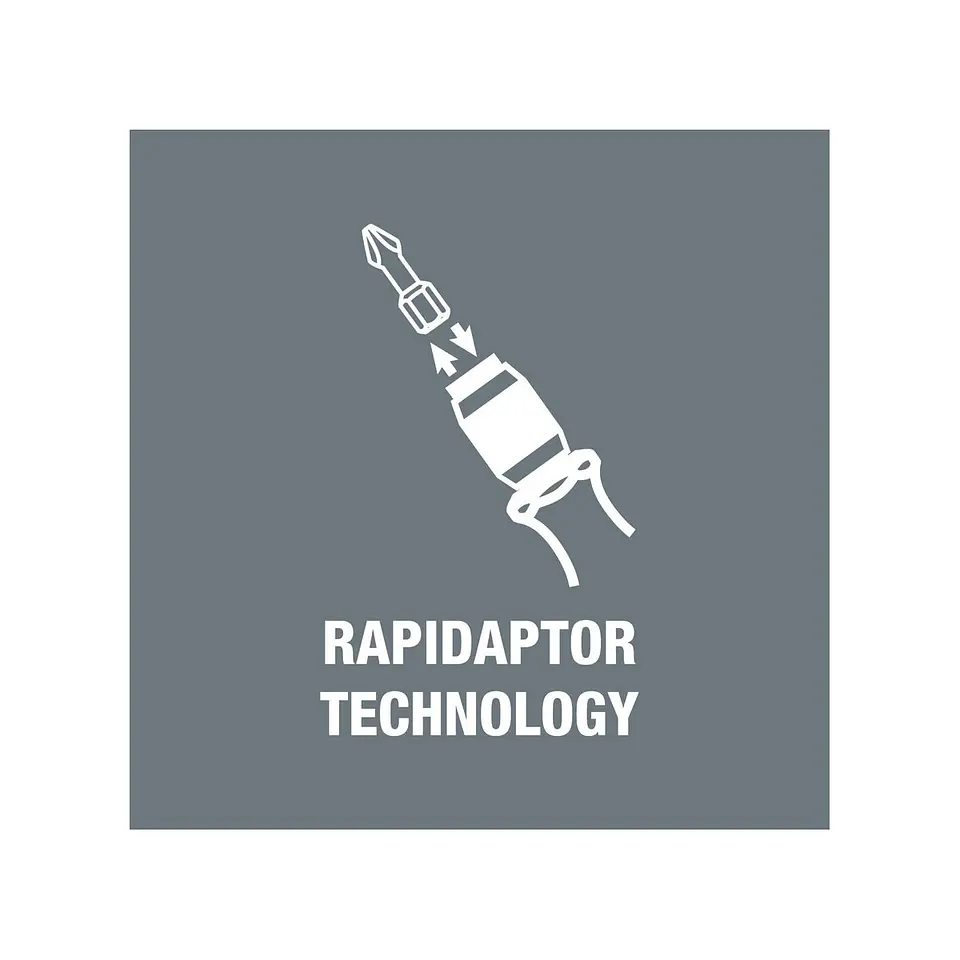 Wera 813 R ESD Porta-Puntas Rapidaptor Antiestático 1/4
