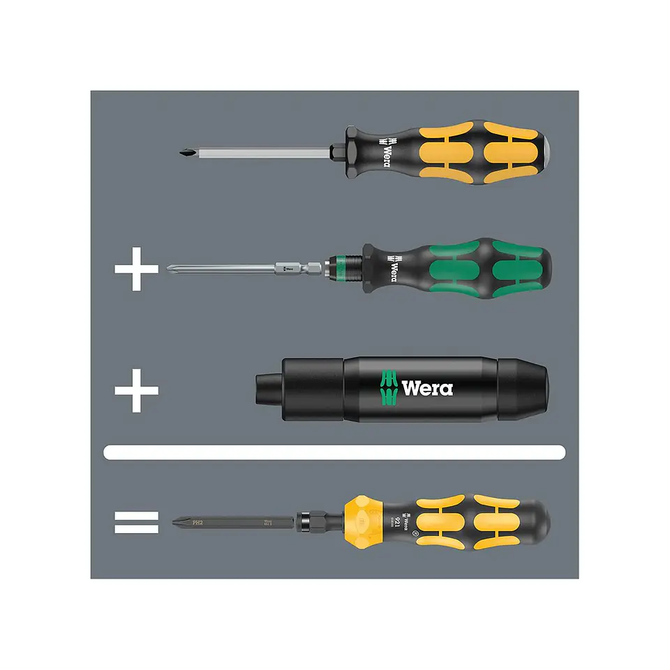 Wera Kraftform Kompakt 900 Set 1, 19 Piezas 10