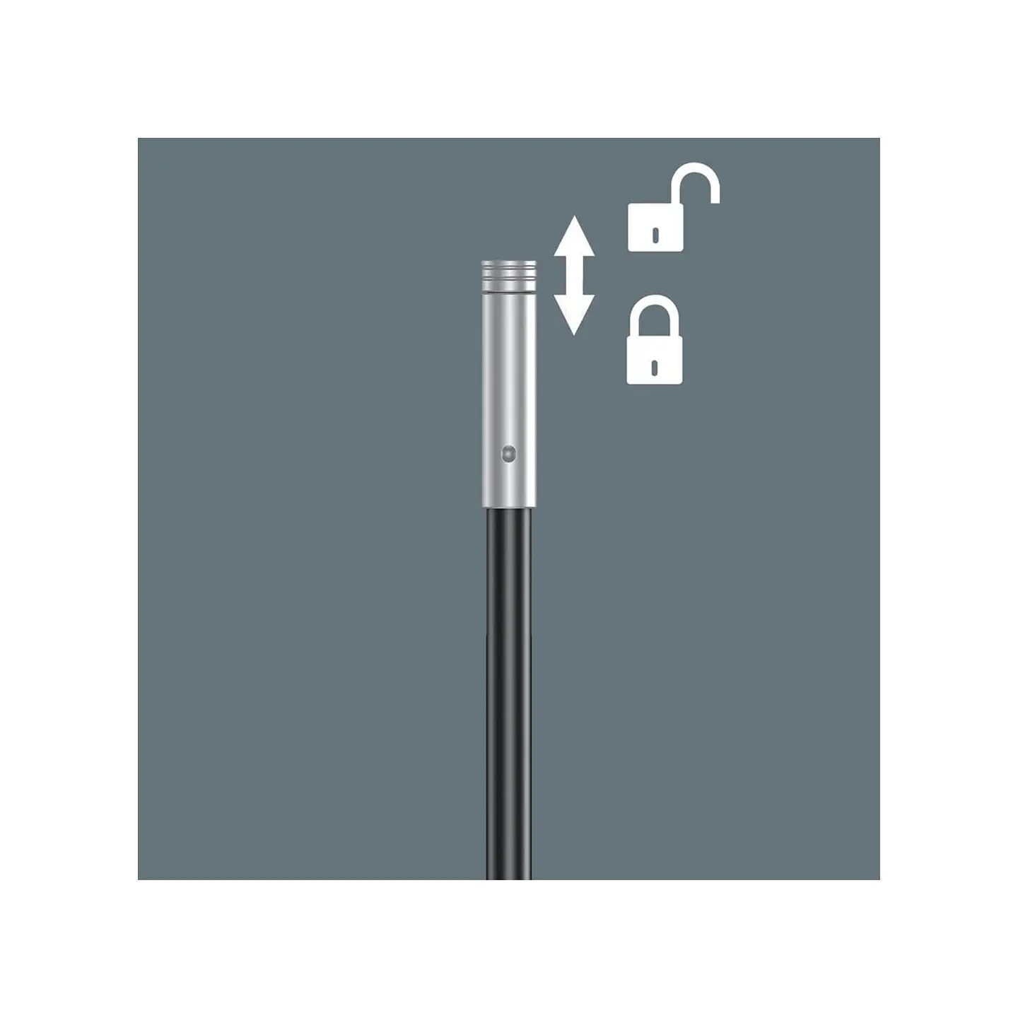 Wera 393 S Porta-Puntas Extra Slim Flexible 1/4